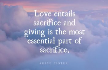 Love-entails-sacrifice-and-giving