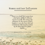 Woman and her influence
