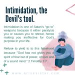 INTIMIDATION: The Devil’s Tools.