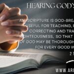 HEARING GOD’S VOICE – THE WORD OF GOD AND PRAYER